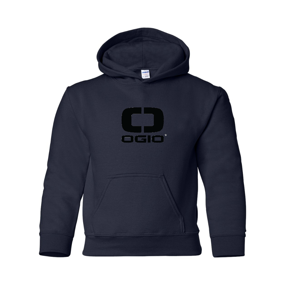 Youth Ogio Vertical  Gildan Heavy Blend  Hooded Sweatshirt