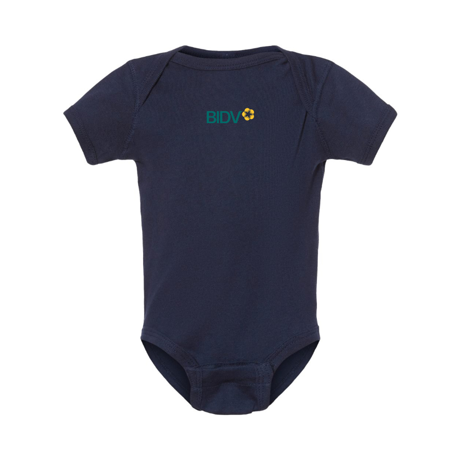 BIDV Logo Baby Onesie Romper