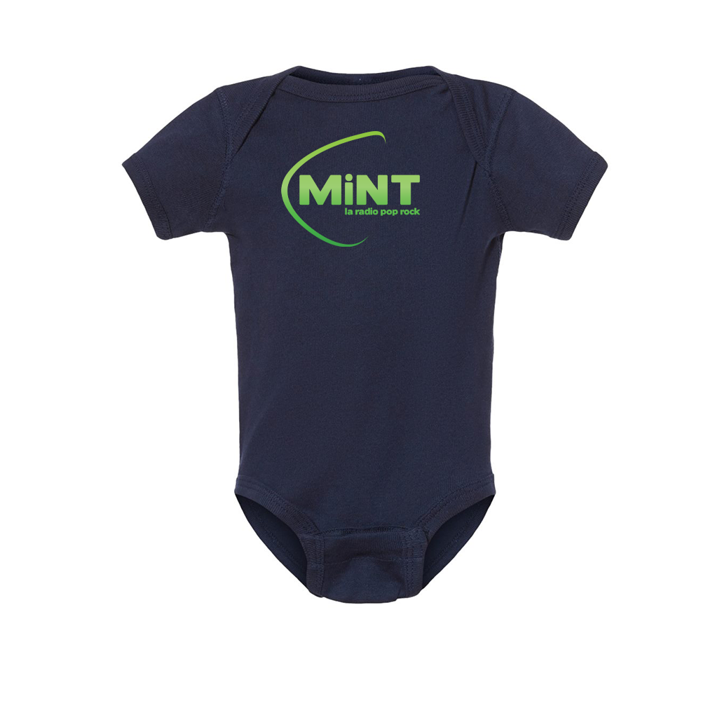 Mint Radio Logo Baby Onesie Romper