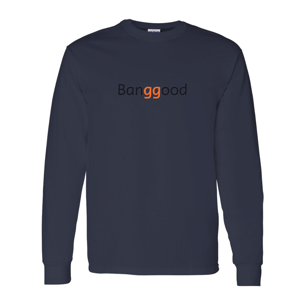 Men's  Banggood  Gildan Heavy Cotton Long Sleeve T-Shirt