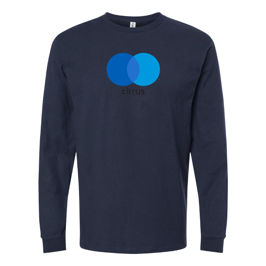 Men's Cirrus Logo Cotton Long Sleeve T-Shirt