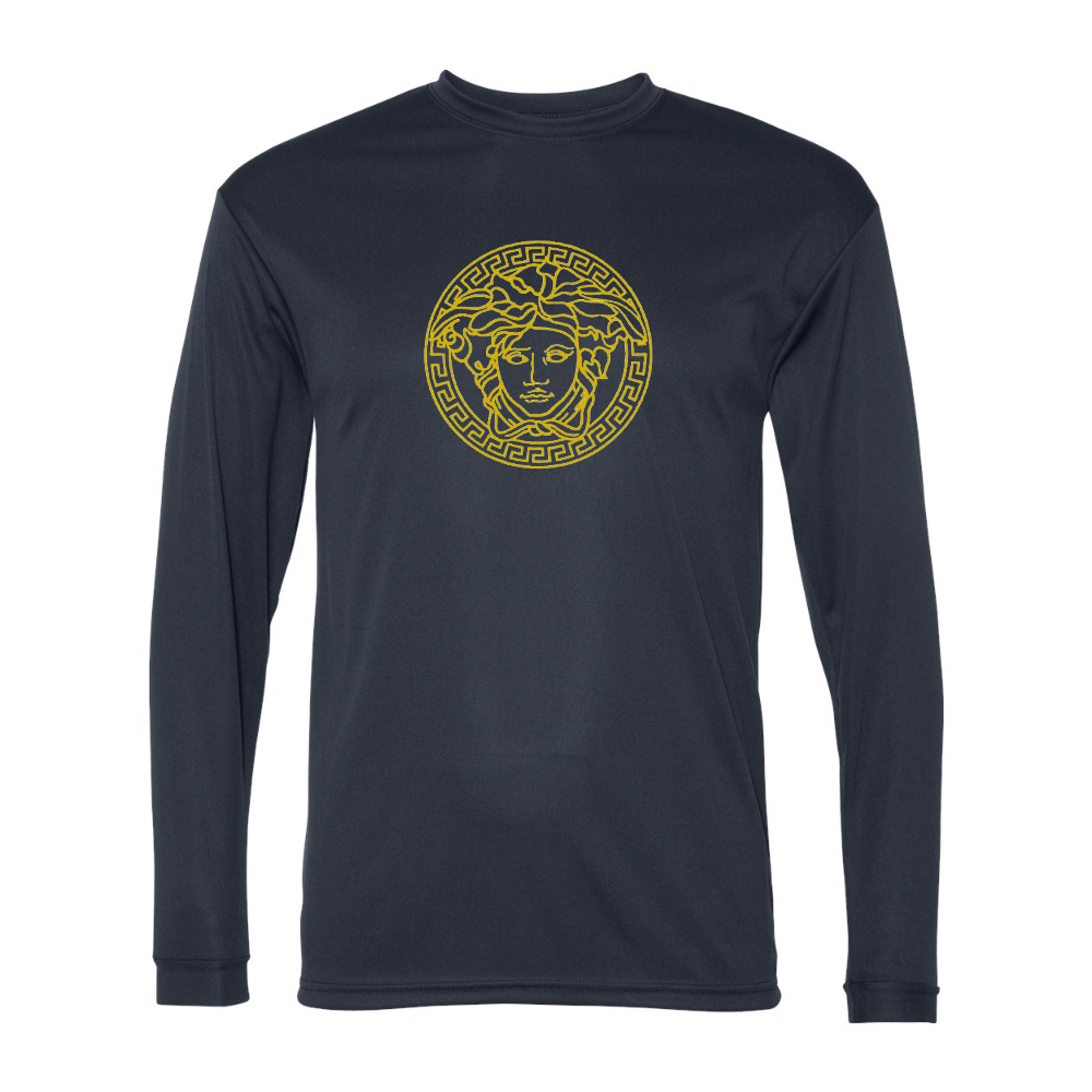 Men's  Versace Thumbnail Performance Long Sleeve T-Shirt