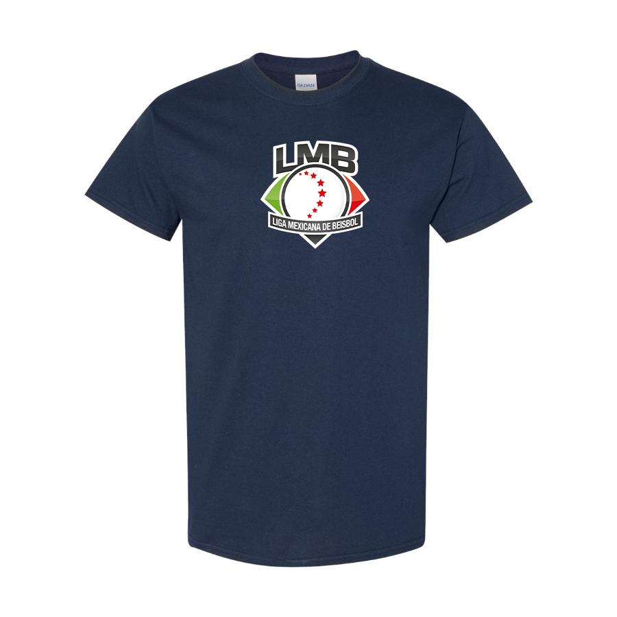 Men's Liga Mexicana de Béisbol Logo Cotton T-Shirt