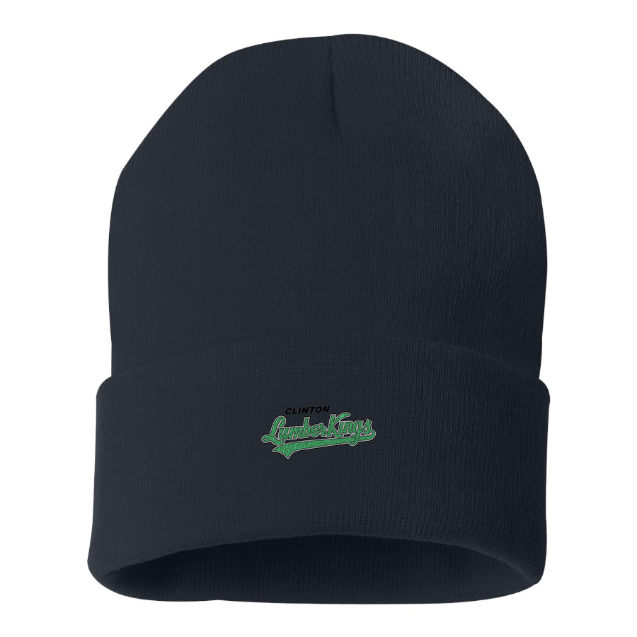 Clinton LumberKings Logo Beanie Hat