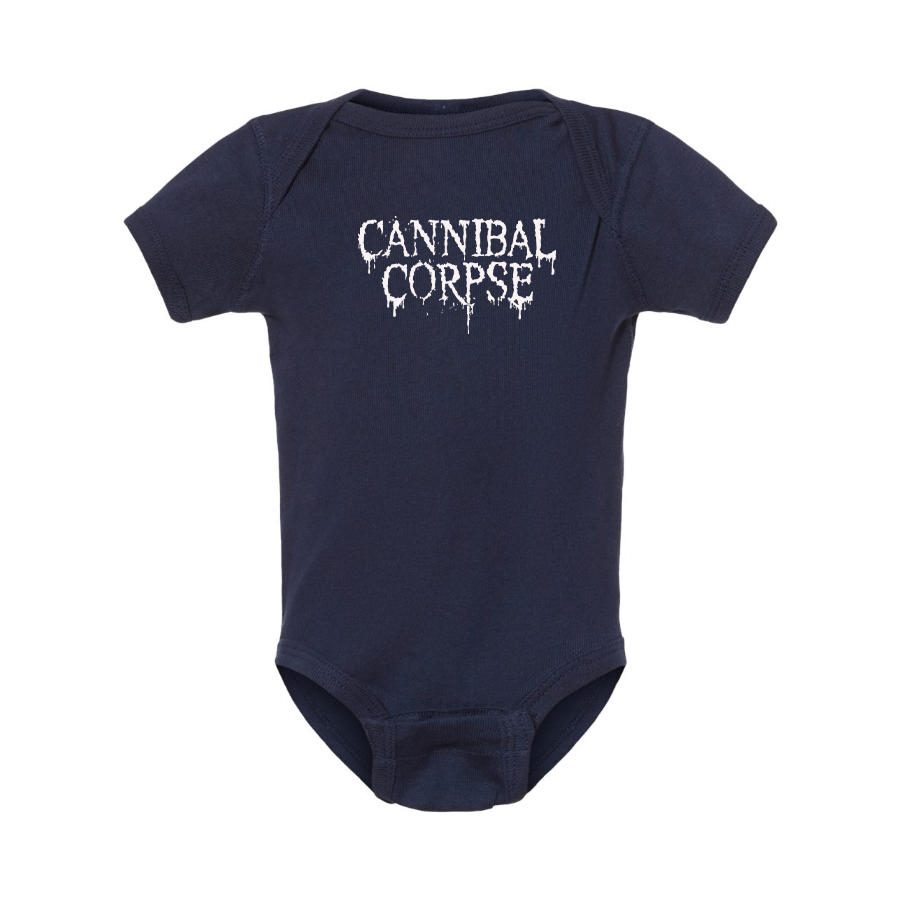 Cannibal Corpse Logo Baby Onesie Romper