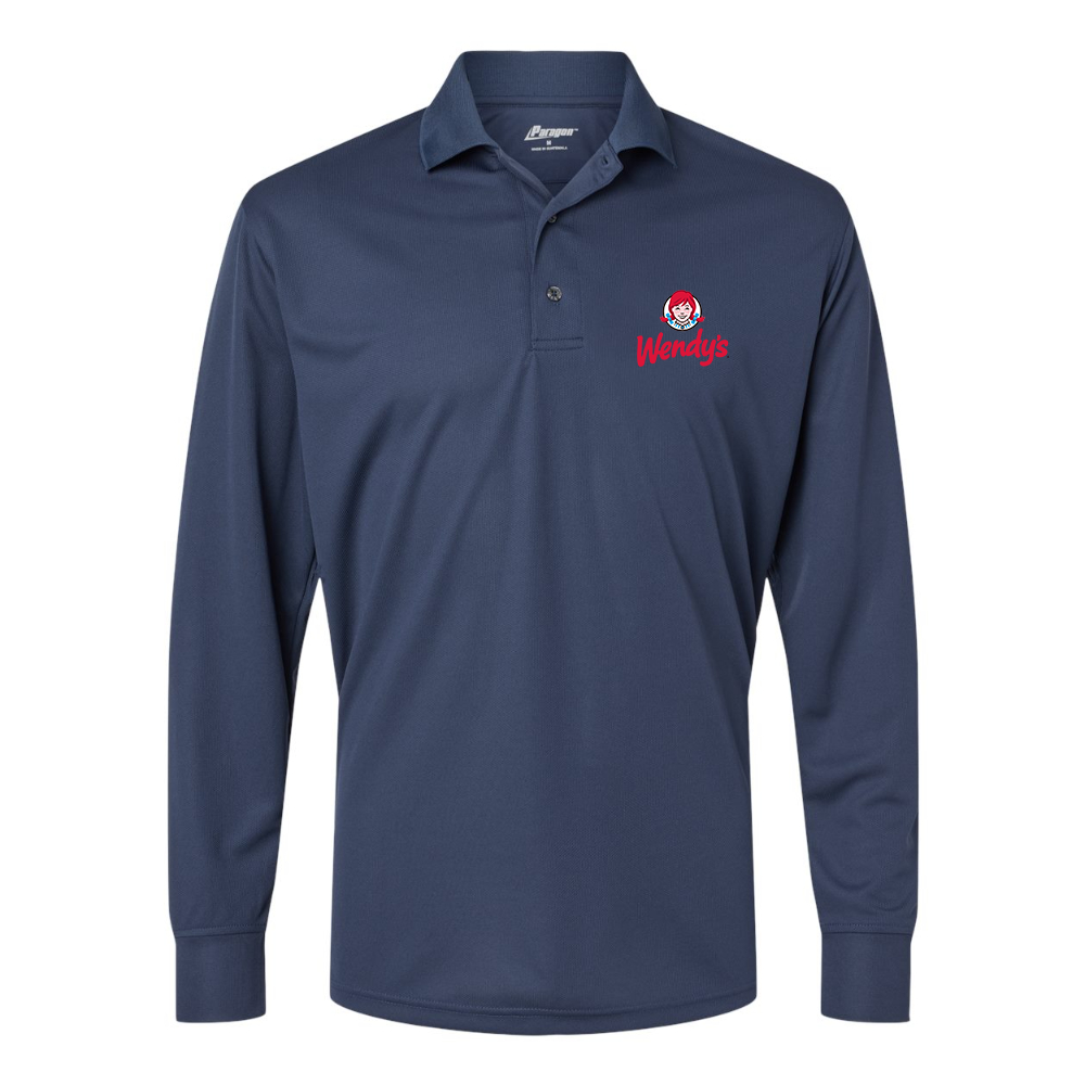 Men's  Wendy_s Paragon Prescott Long Sleeve Polo