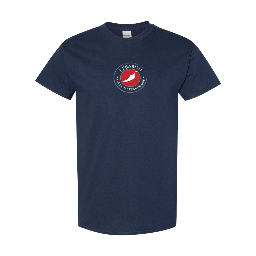 Men's Kebabish Grill & Steakhouse Logo Cotton T-Shirt