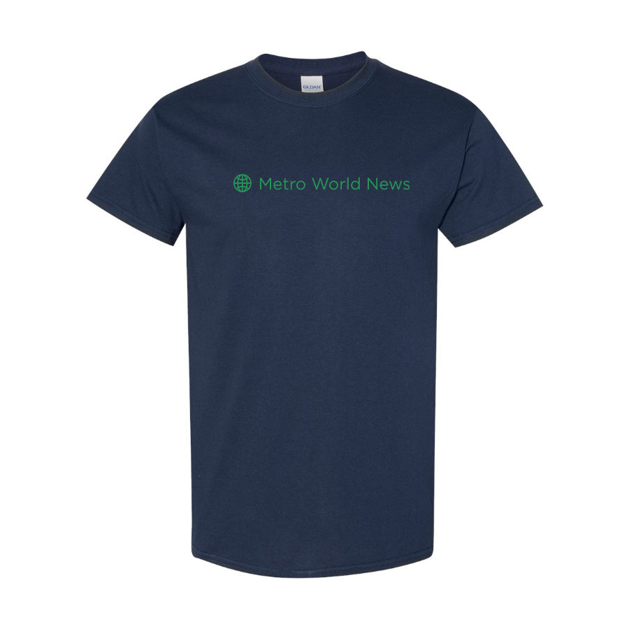 Men's  Metro International Logo Cotton T-Shirt