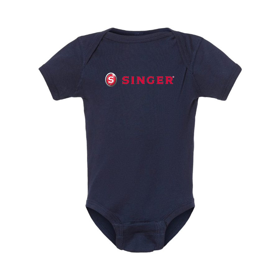 Singer Logo Baby Onesie Romper