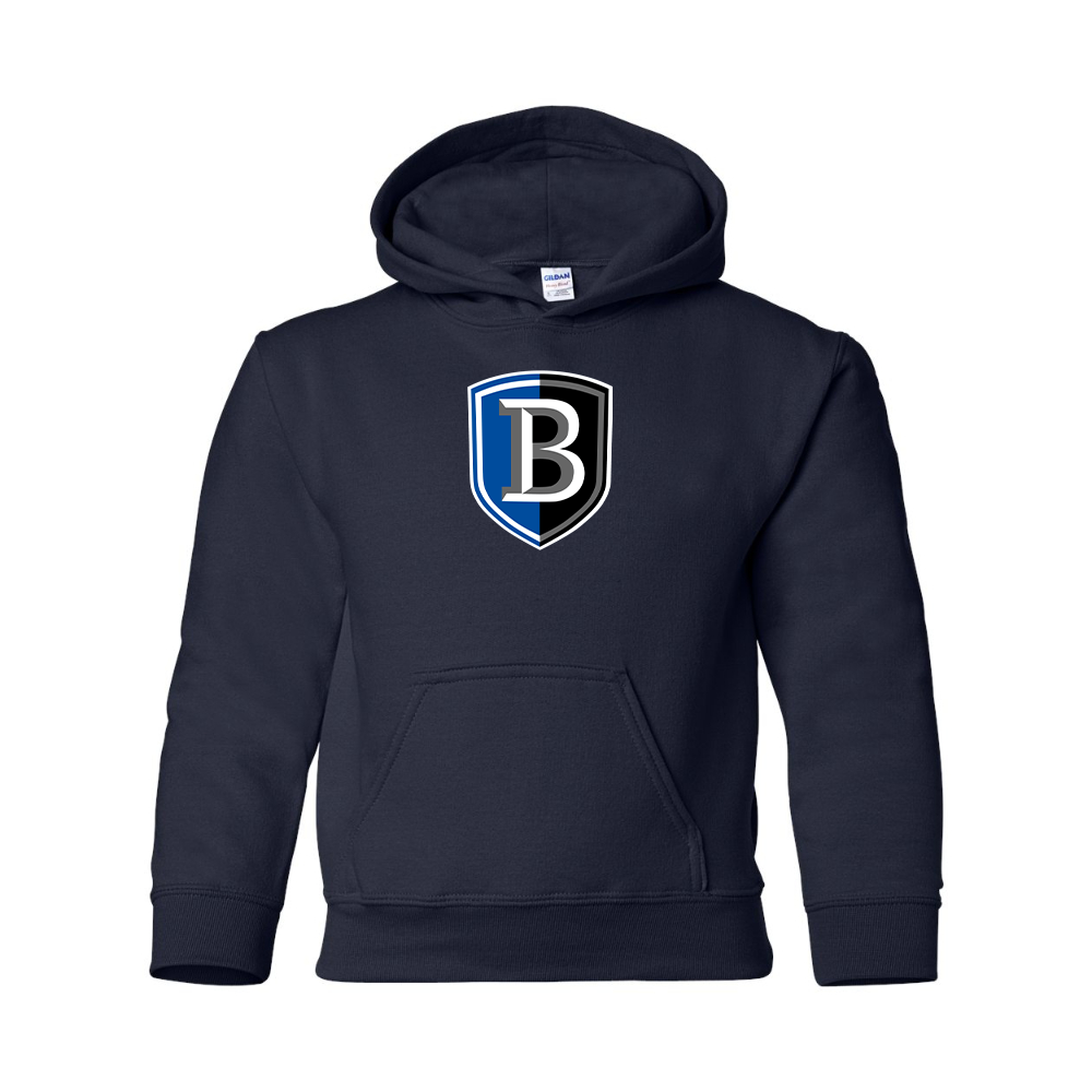 Youth  Bentley Falcons Gildan Heavy Blend  Hooded Sweatshirt