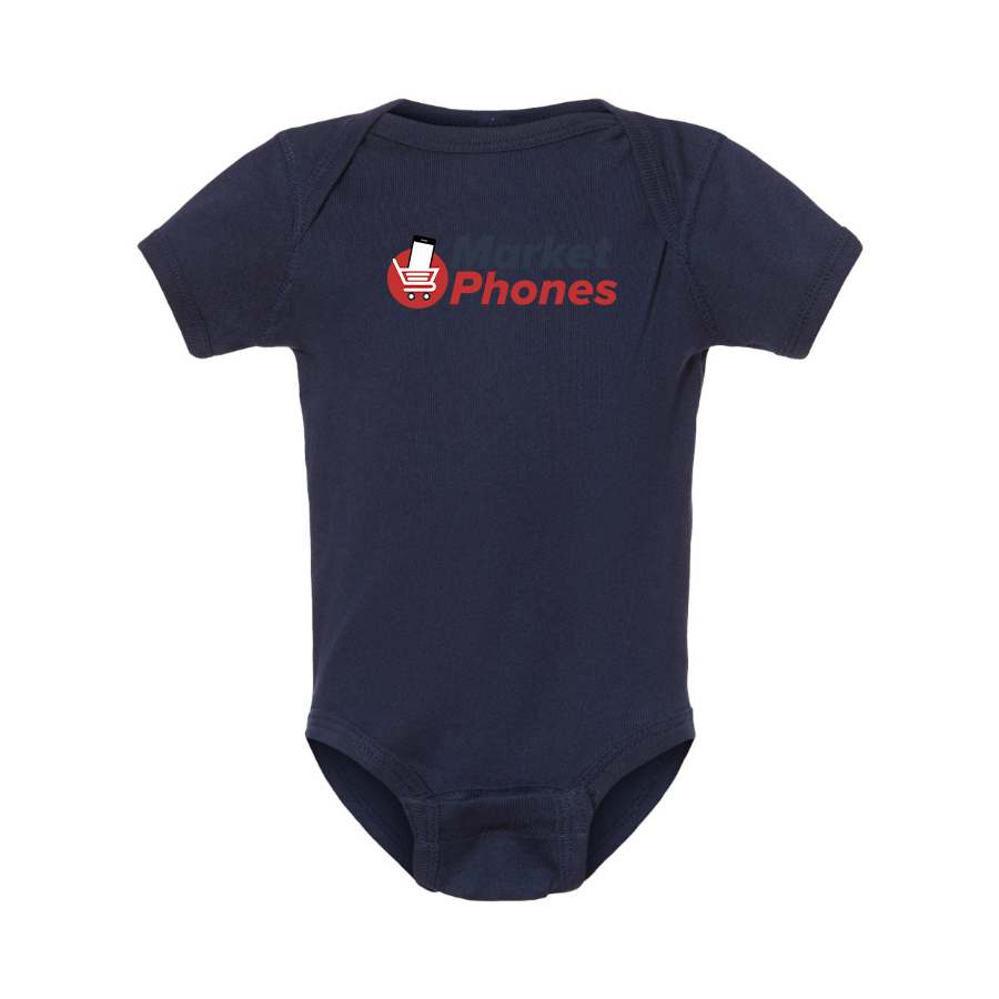 MarketPhones.com Logo Baby Onesie Romper