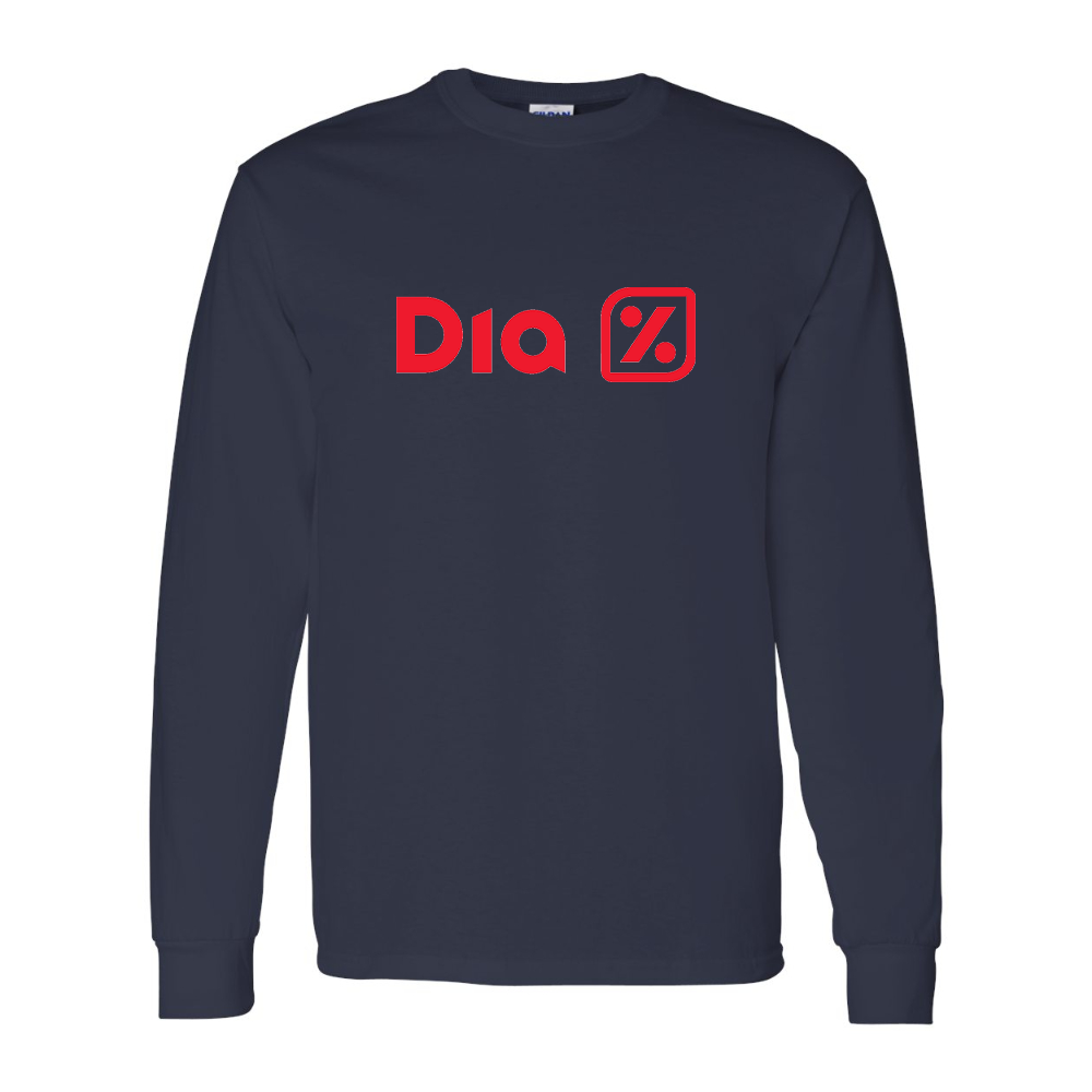 Men's Dia  Gildan Heavy Cotton Long Sleeve T-Shirt