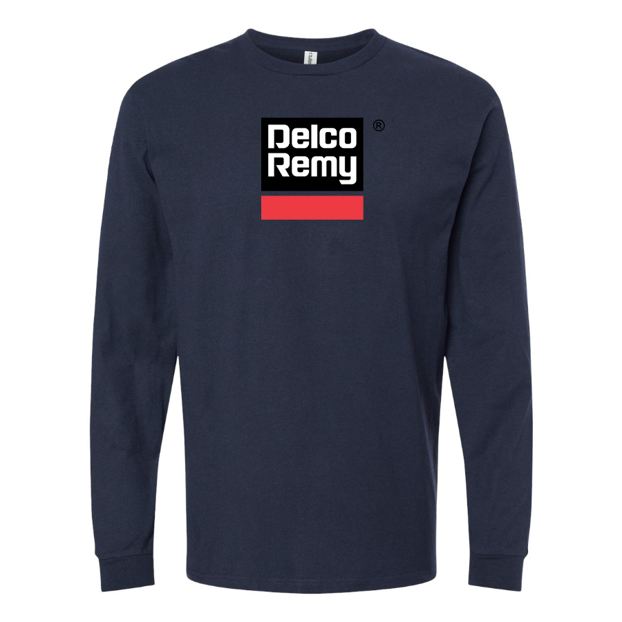 Men's Delco Remy Logo Cotton Long Sleeve T-Shirt