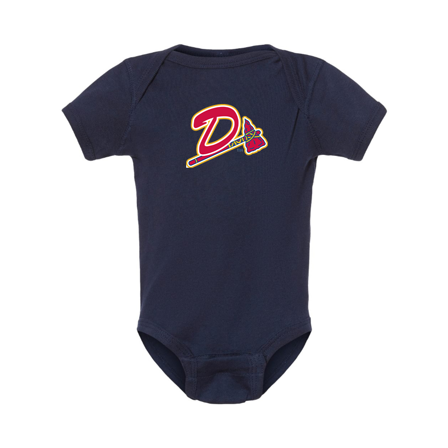 Danville Braves Logo Baby Onesie Romper