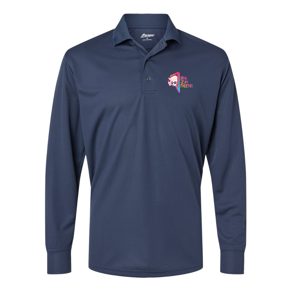 Men's  Dana Jean Phoenix Paragon Prescott Long Sleeve Polo