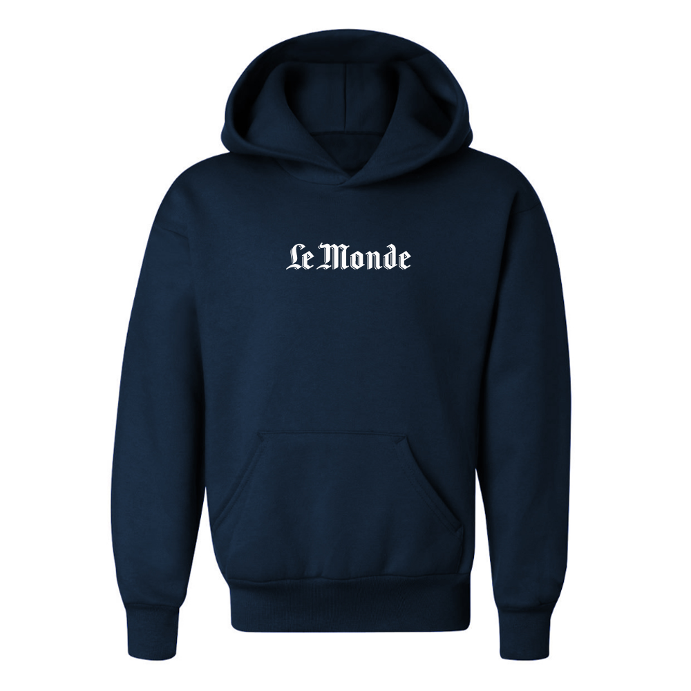 Youth Le Monde Logo Pullover Hoodie
