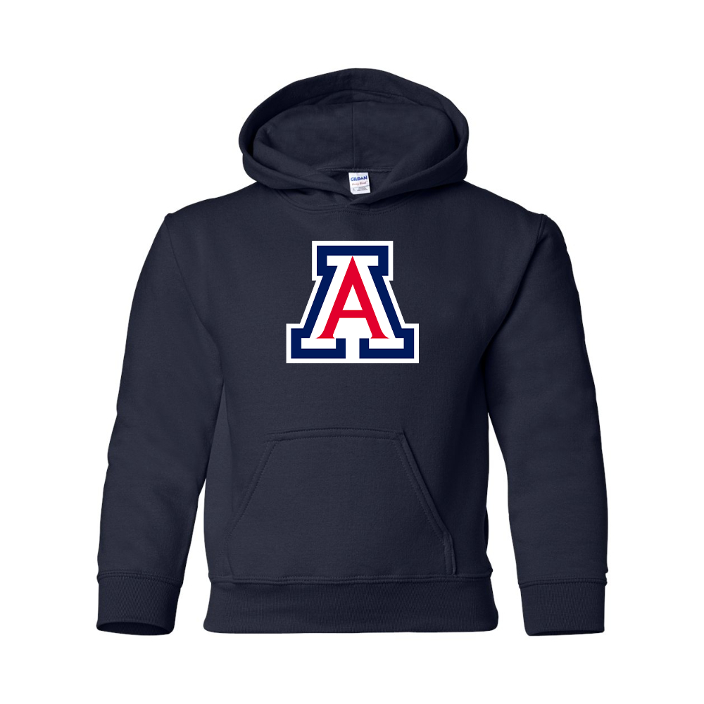 Youth  Arizona Wildcats Gildan Heavy Blend  Hooded Sweatshirt