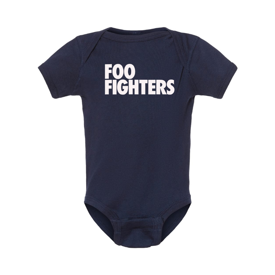 Foo Fighters Logo Baby Onesie Romper