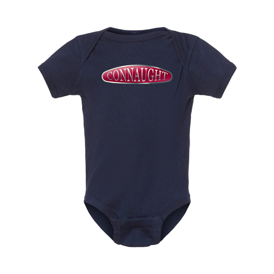 Connaught Motor Company  Logo Baby Onesie Romper