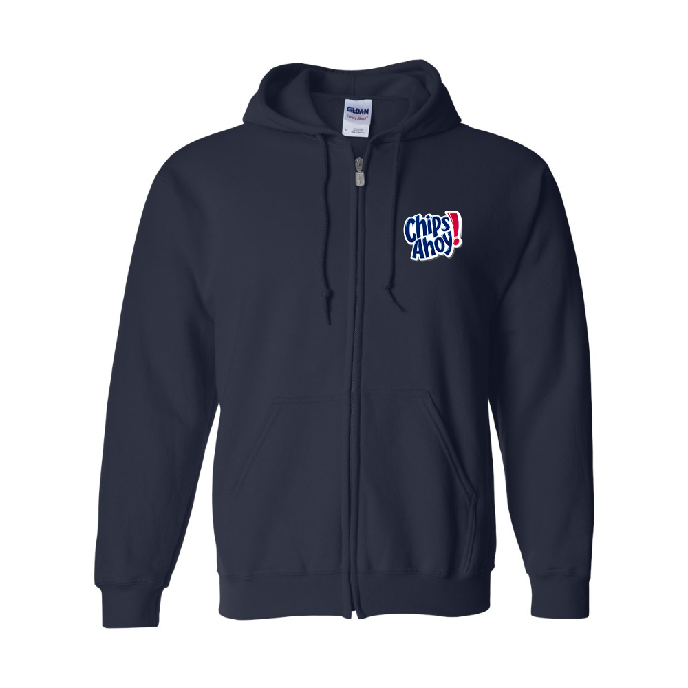 Men's  Chips Ahoy  Gildan  Heavy Blend Full Zip Hooded Sweatshirt