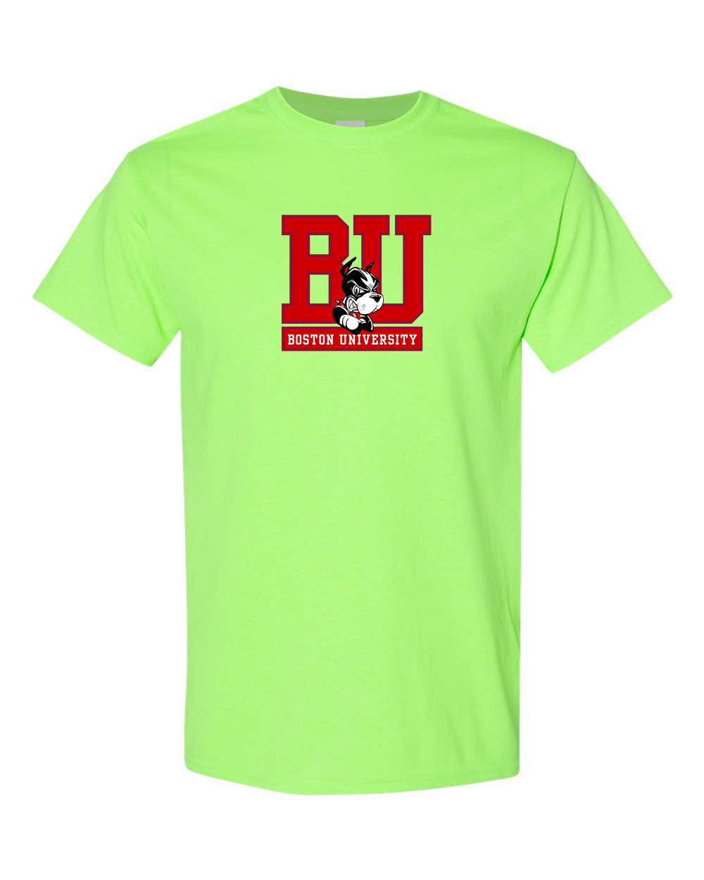 Men's Boston University Terriers   Gildan Heavy Cotton T-Shirt