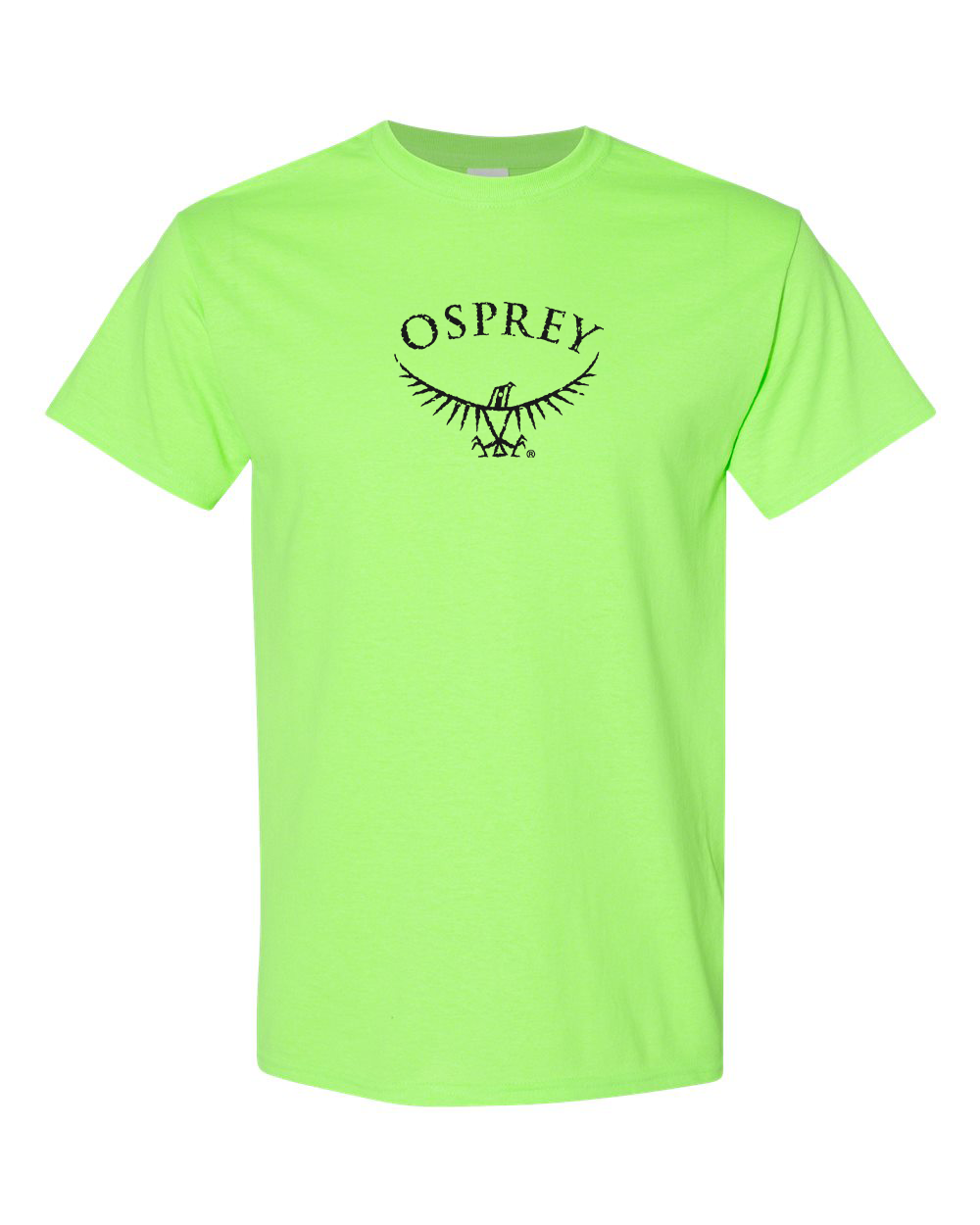Men's Osprey Black  Gildan Heavy Cotton T-Shirt
