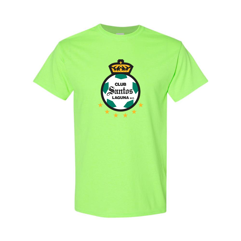 Men's Santos Laguna Soccer Gildan Heavy Cotton T-Shirt