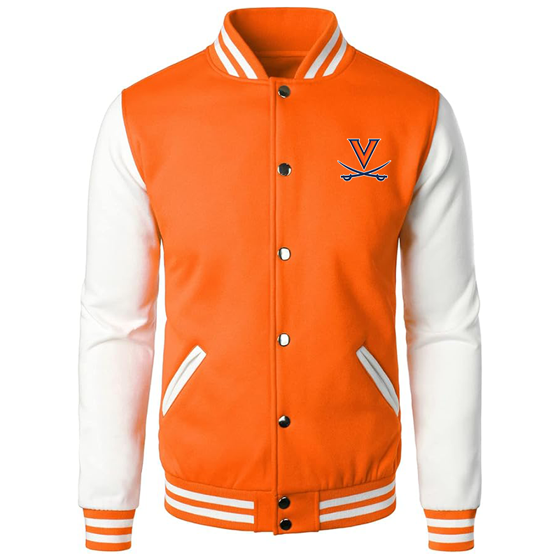 Men's (Design Here)  Varsity Baseball Jacket Cotton Blend Letterman Jackets