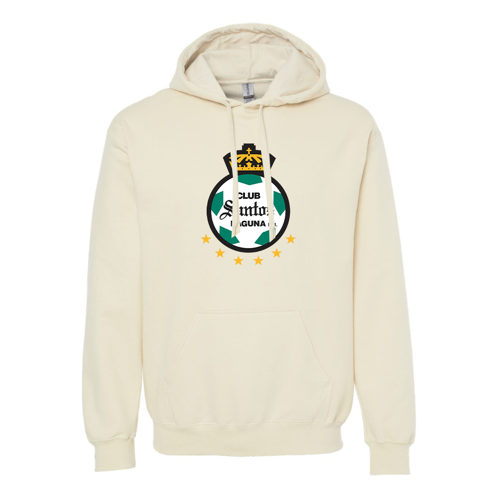 Men's Santos Laguna Soccer Softstyle Midweight Hooded Sweatshirt