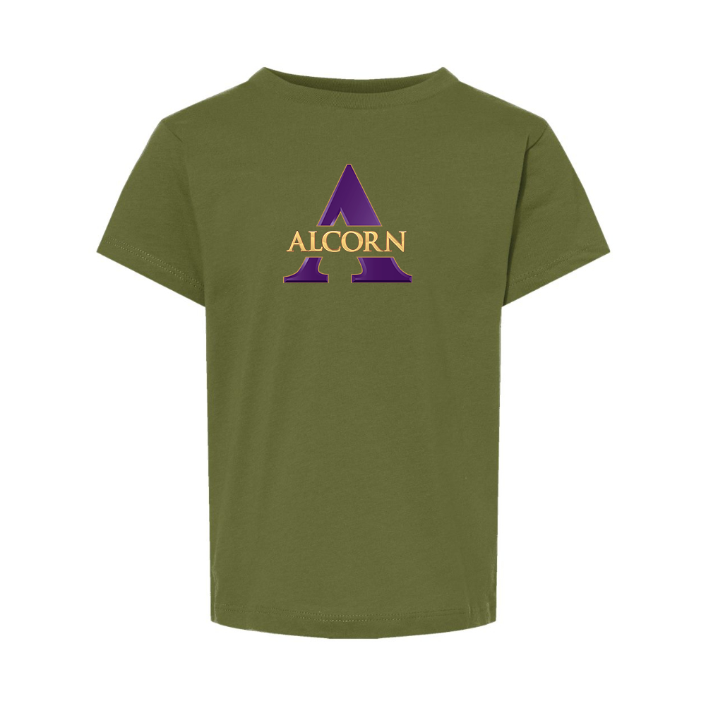 Alcorn State Braves  BELLA  CANVAS Toddler Jersey Tee