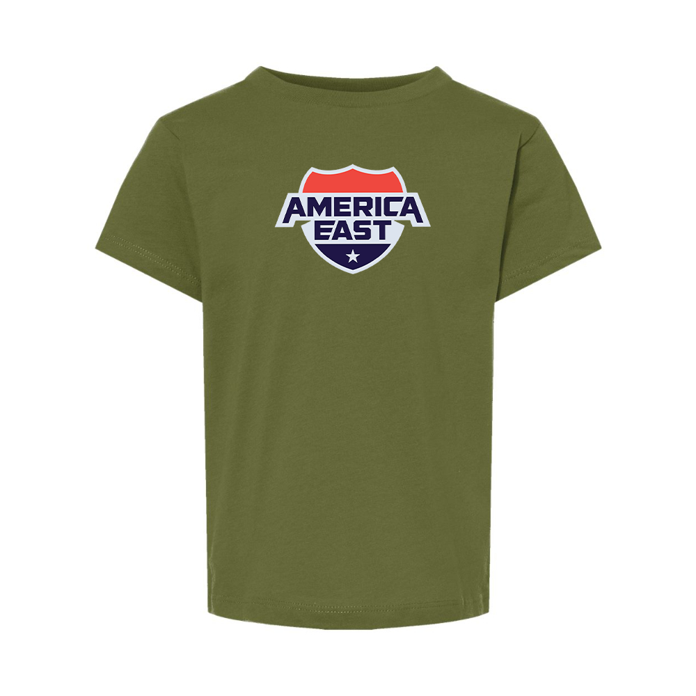America East Conference BELLA  CANVAS Toddler Jersey Tee