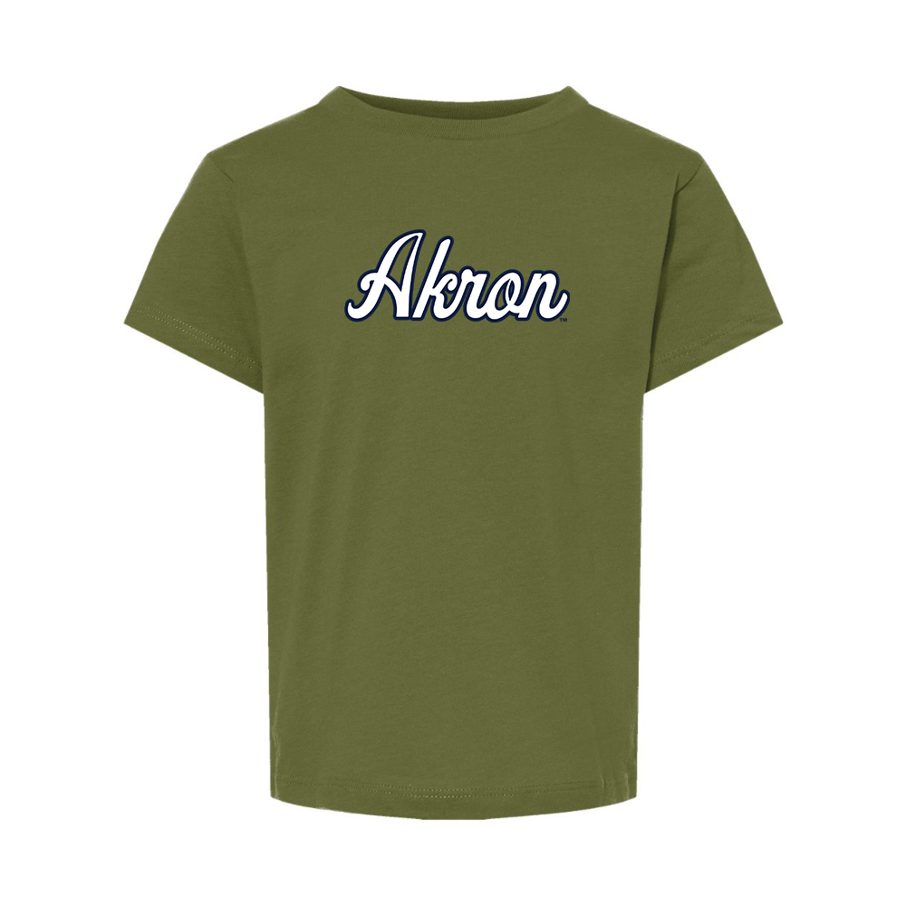 Akron Zips  BELLA  CANVAS Toddler Jersey Tee