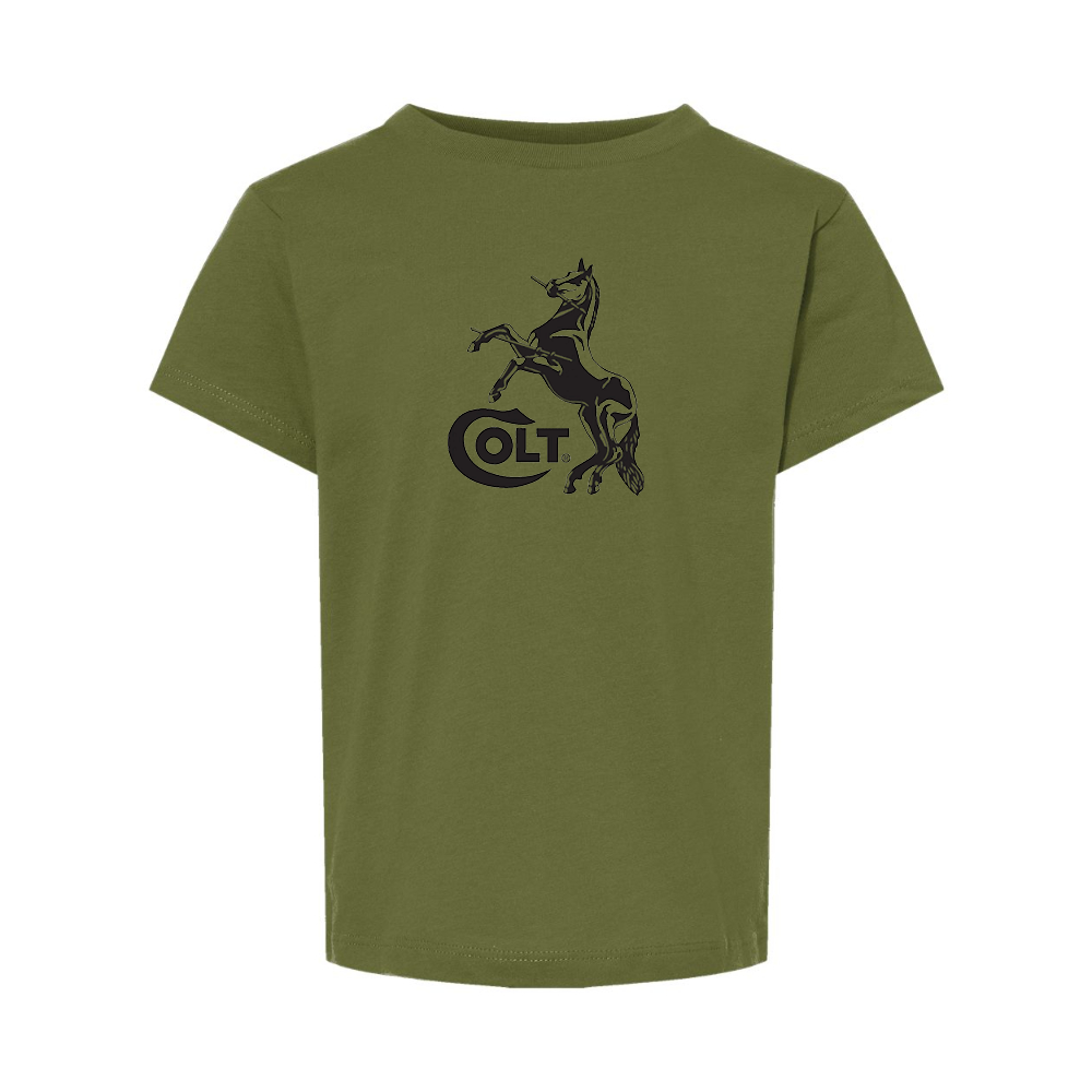 Colt Horse BELLA  CANVAS Toddler Jersey Tee