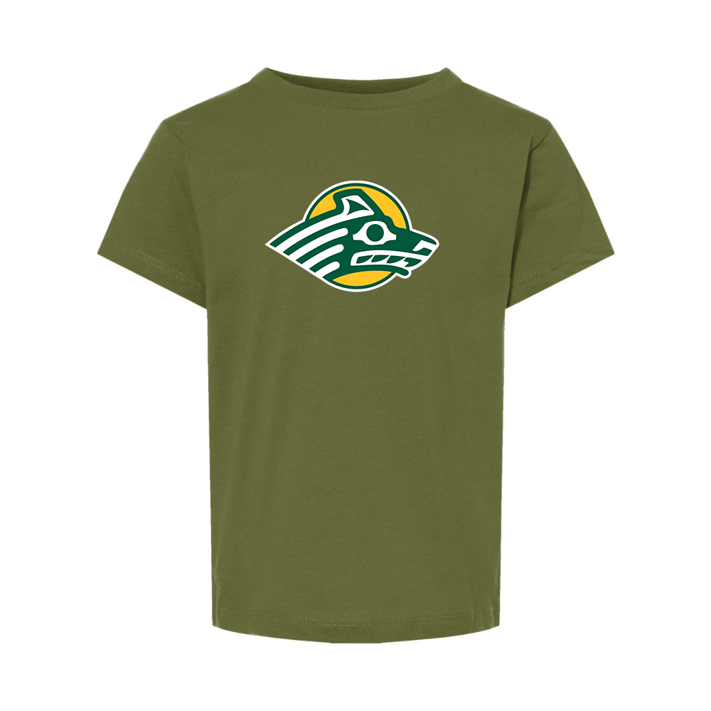 Alaska Anchorage Seawolves  BELLA  CANVAS Toddler Jersey Tee