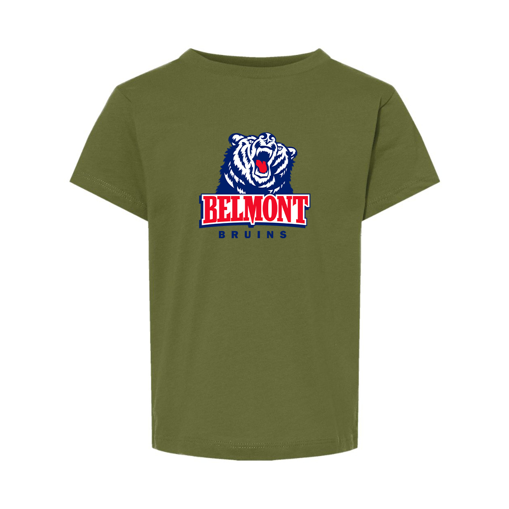 Belmont Bruins  BELLA  CANVAS Toddler Jersey Tee