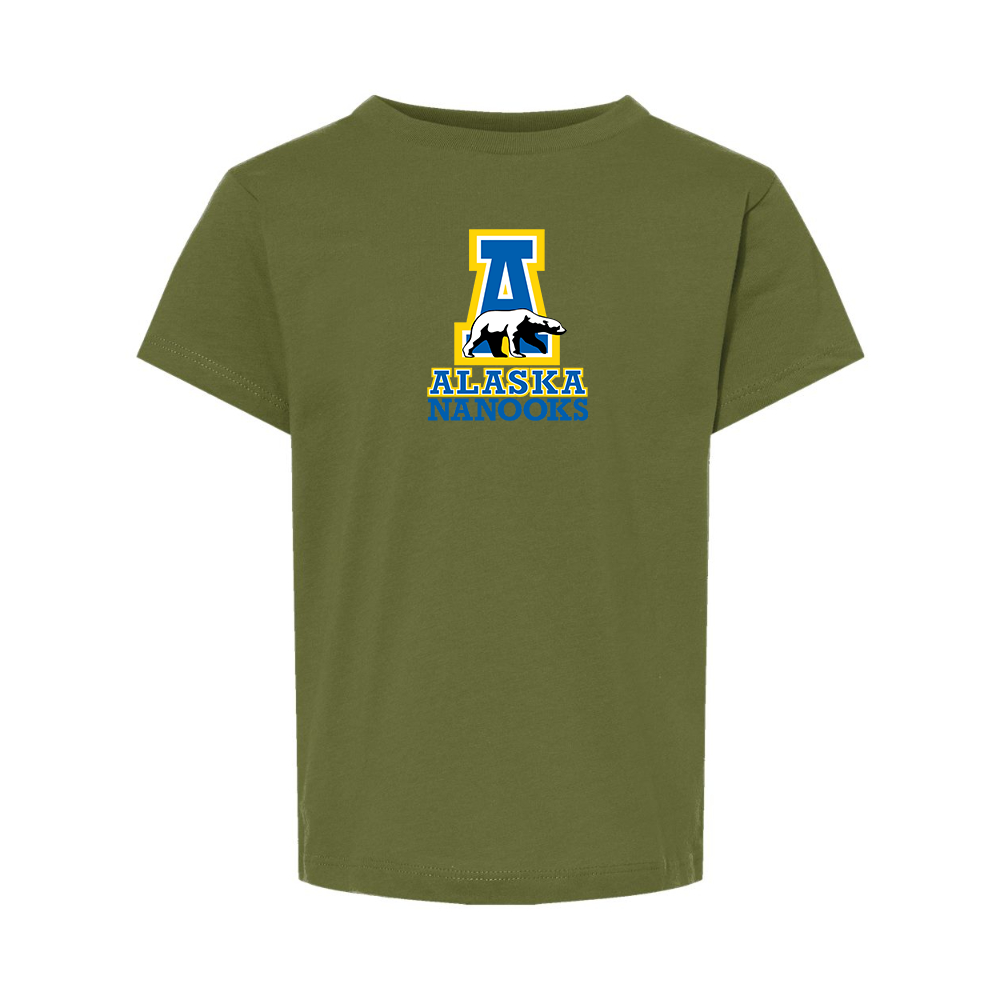Alaska Nanooks BELLA  CANVAS Toddler Jersey Tee