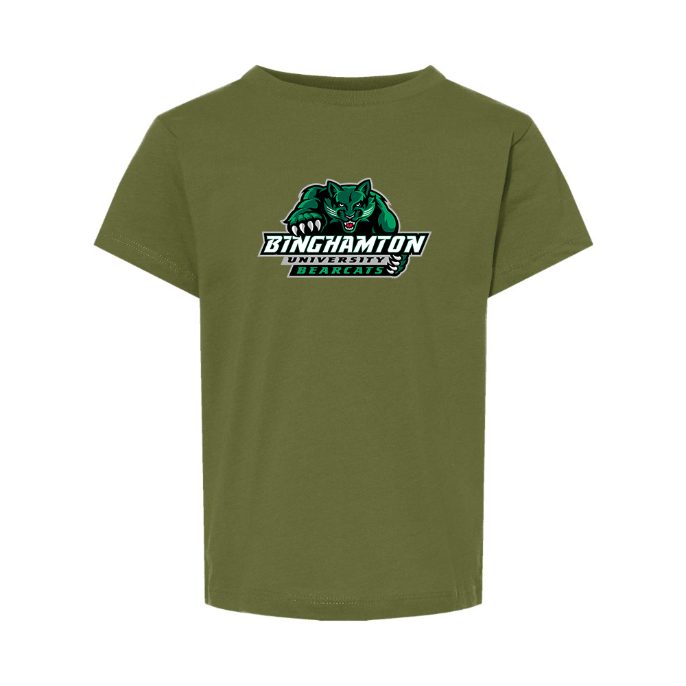Binghamton Bearcats BELLA  CANVAS Toddler Jersey Tee