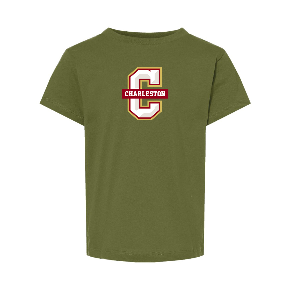 Charleston Cougars BELLA  CANVAS Toddler Jersey Tee