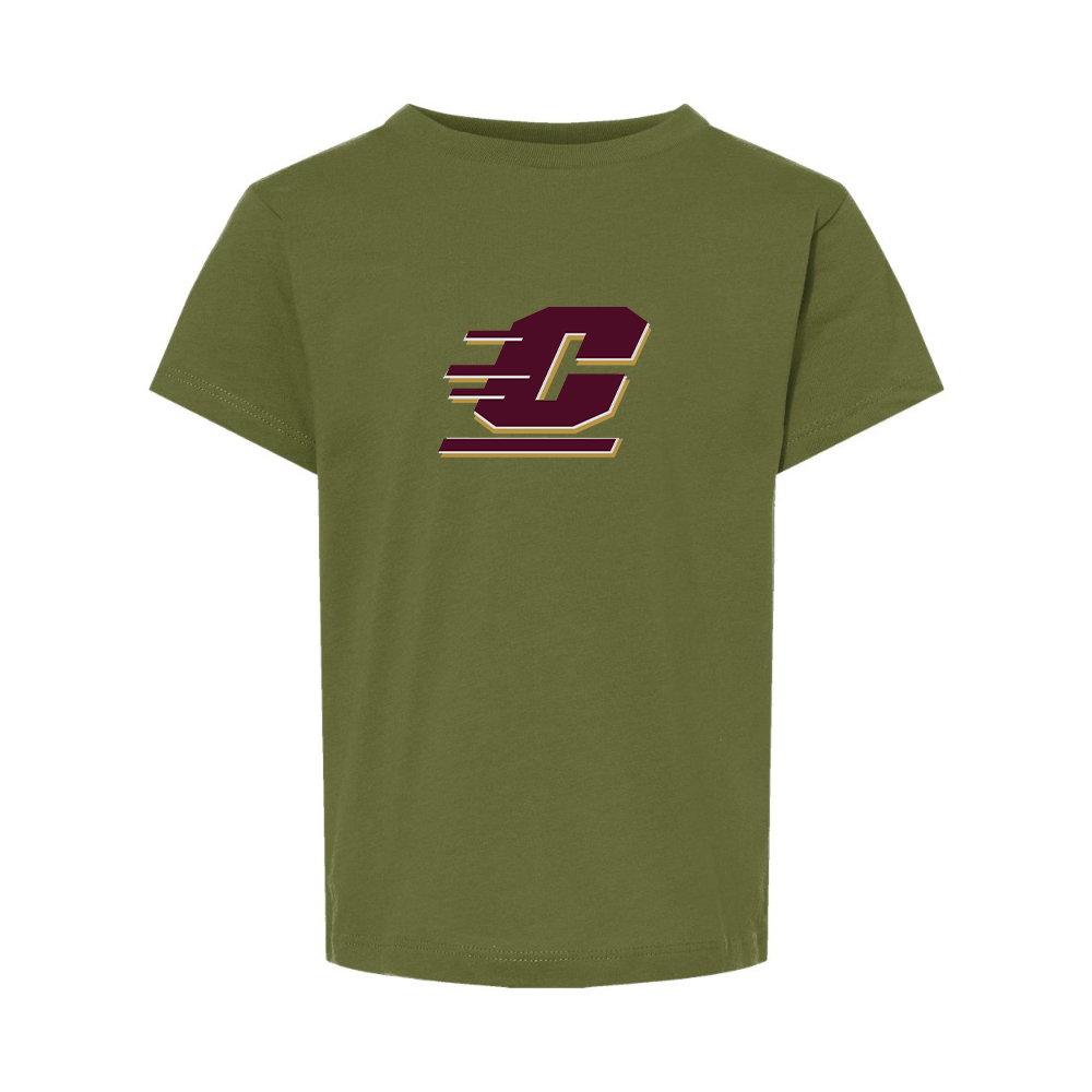Central Michigan Chippewas   BELLA  CANVAS Toddler Jersey Tee