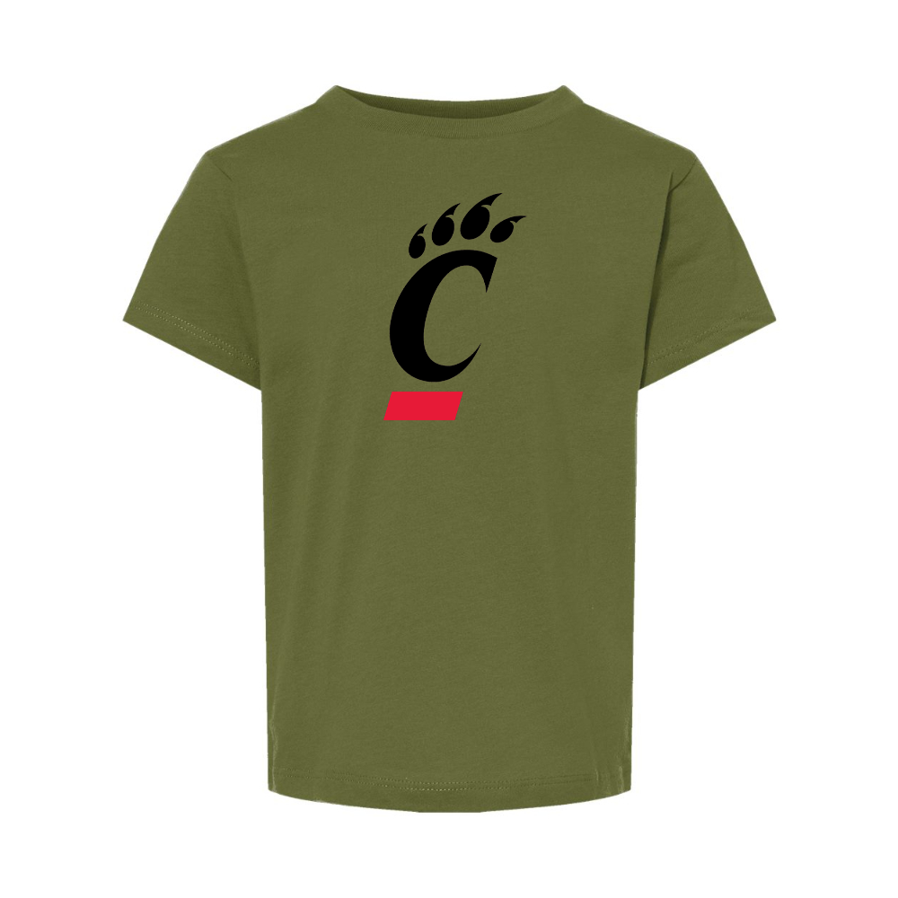 Cincinnati Bearcats BELLA  CANVAS Toddler Jersey Tee