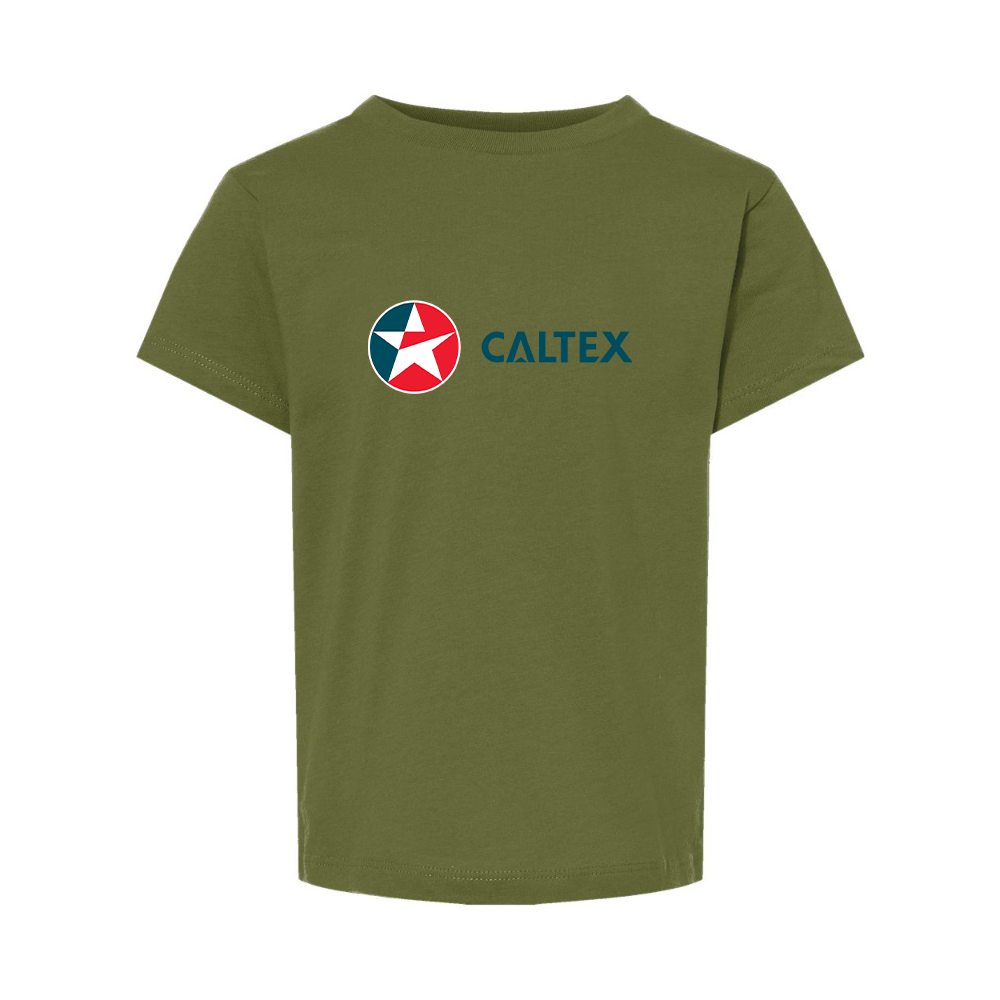 Caltex Gas Station BELLA  CANVAS Toddler Jersey Tee