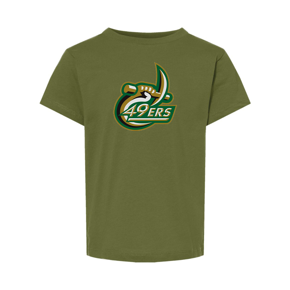 Charlotte 49ers BELLA  CANVAS Toddler Jersey Tee