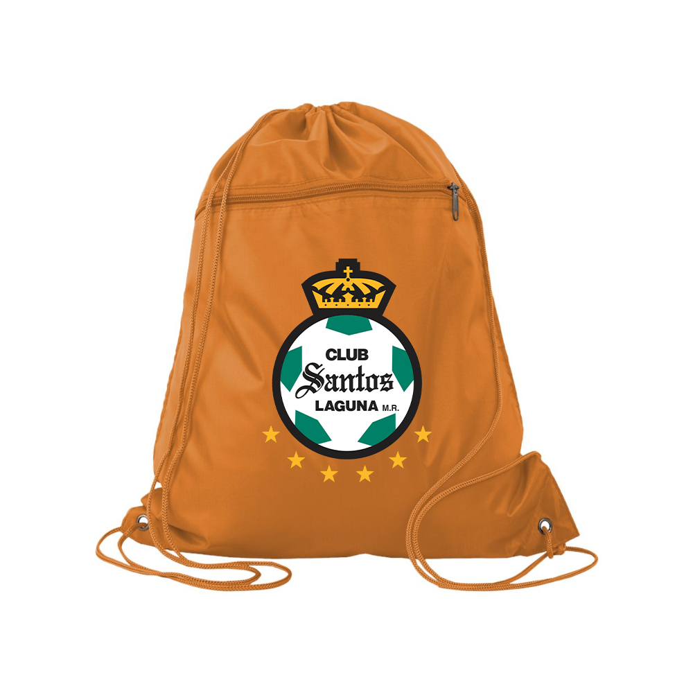 Santos Laguna Soccer Q-Tees - Polyester Cinchpack