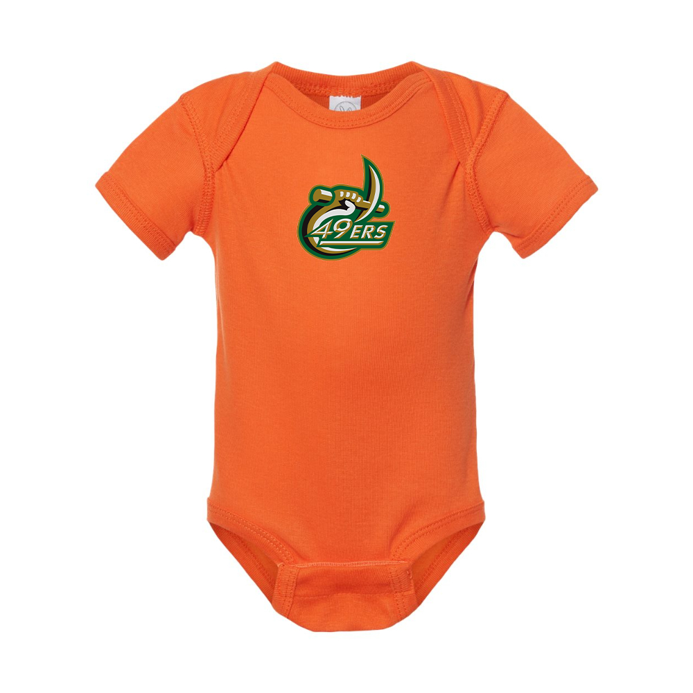 Charlotte 49ers Rabbit Skins Infant Baby Rib Bodysuit