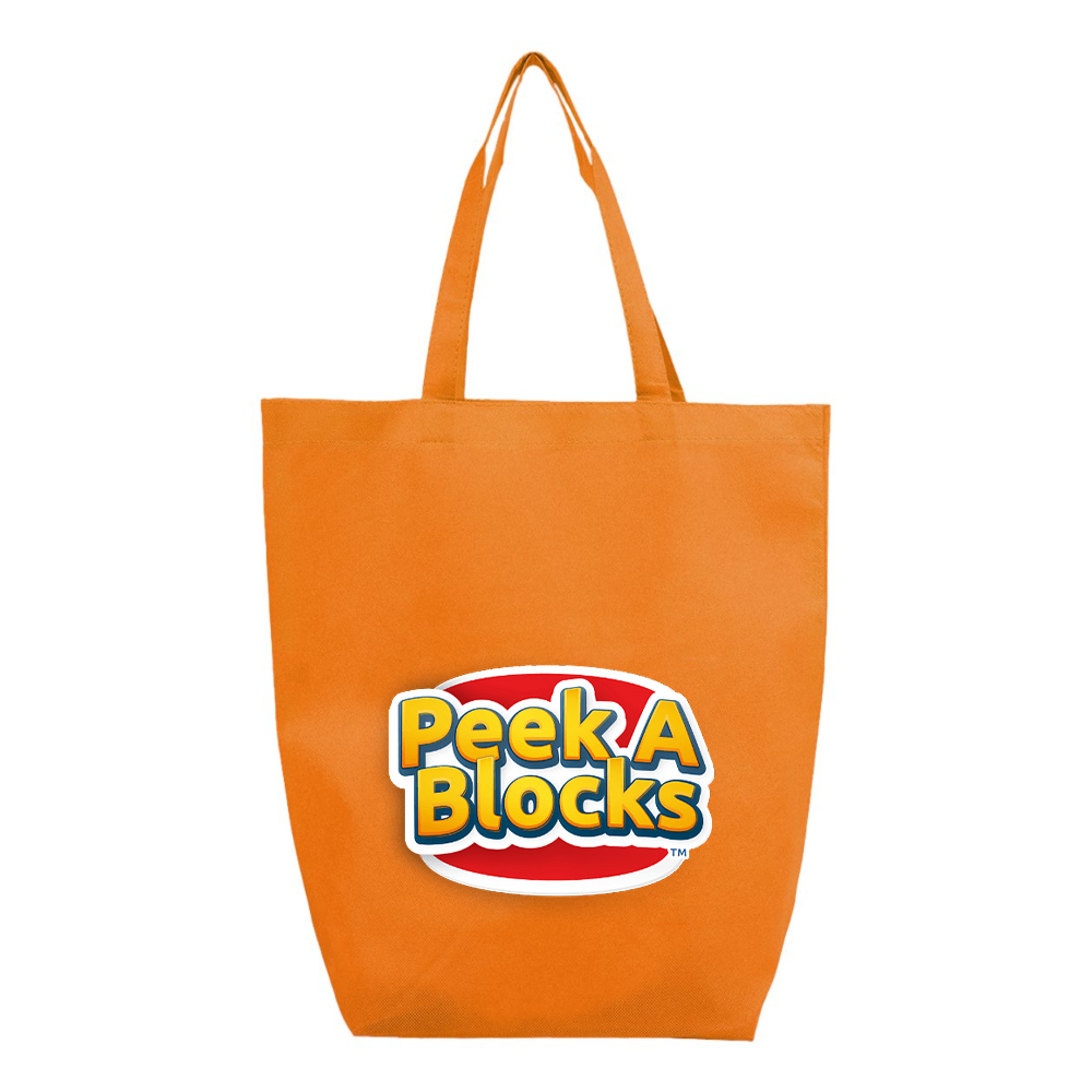 Peek A Blocks Q-Tees Non-Woven Gusset Bottom Tote