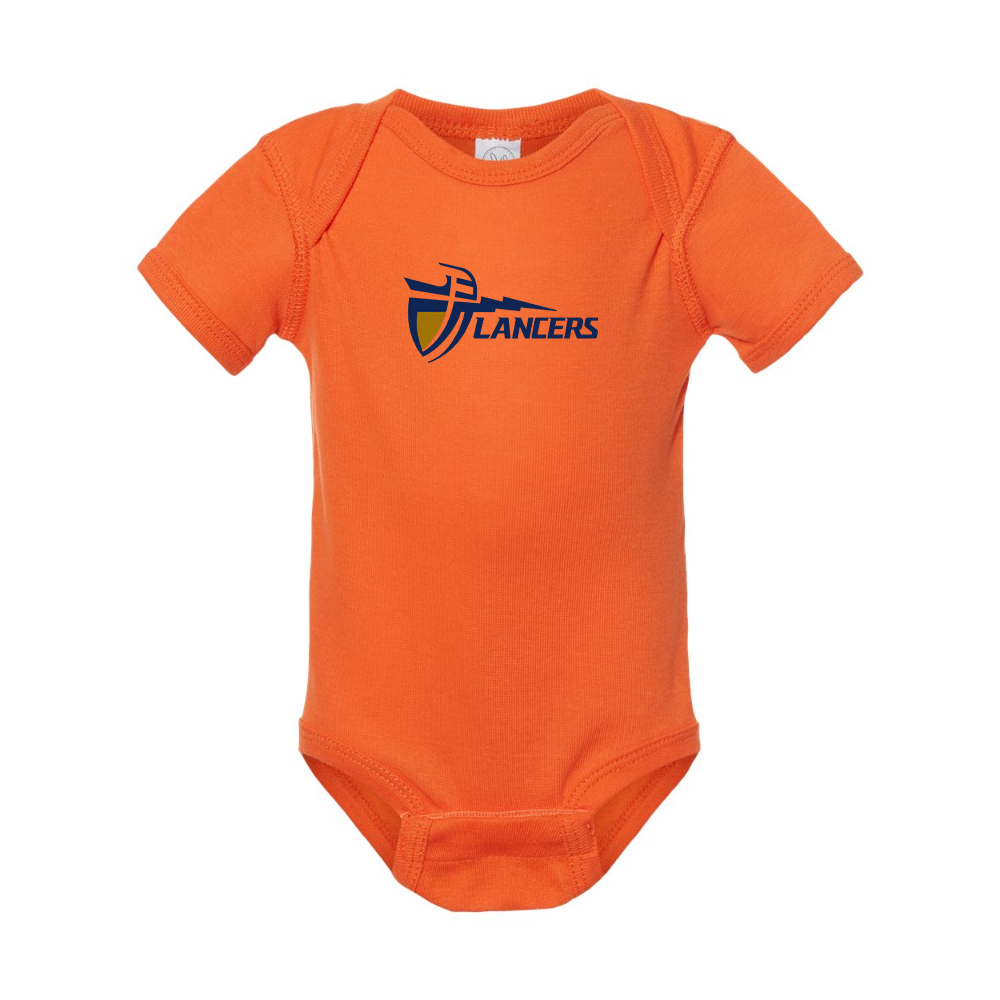 California Baptist Lancers  Rabbit Skins Infant Baby Rib Bodysuit