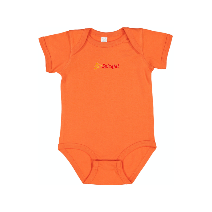 SpiceJet Logo Baby Onesie Romper