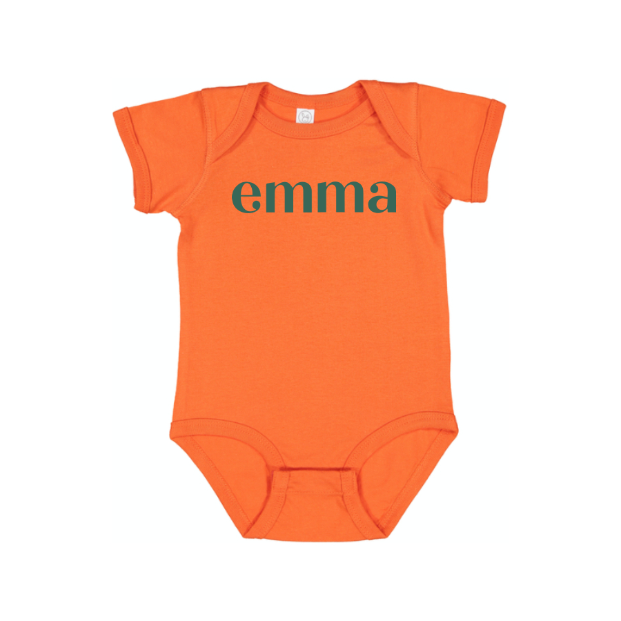 Emma Logo Baby Onesie Romper