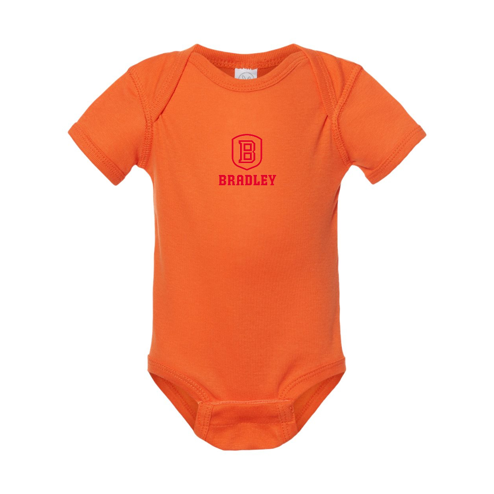 Bradley Braves Rabbit Skins Infant Baby Rib Bodysuit