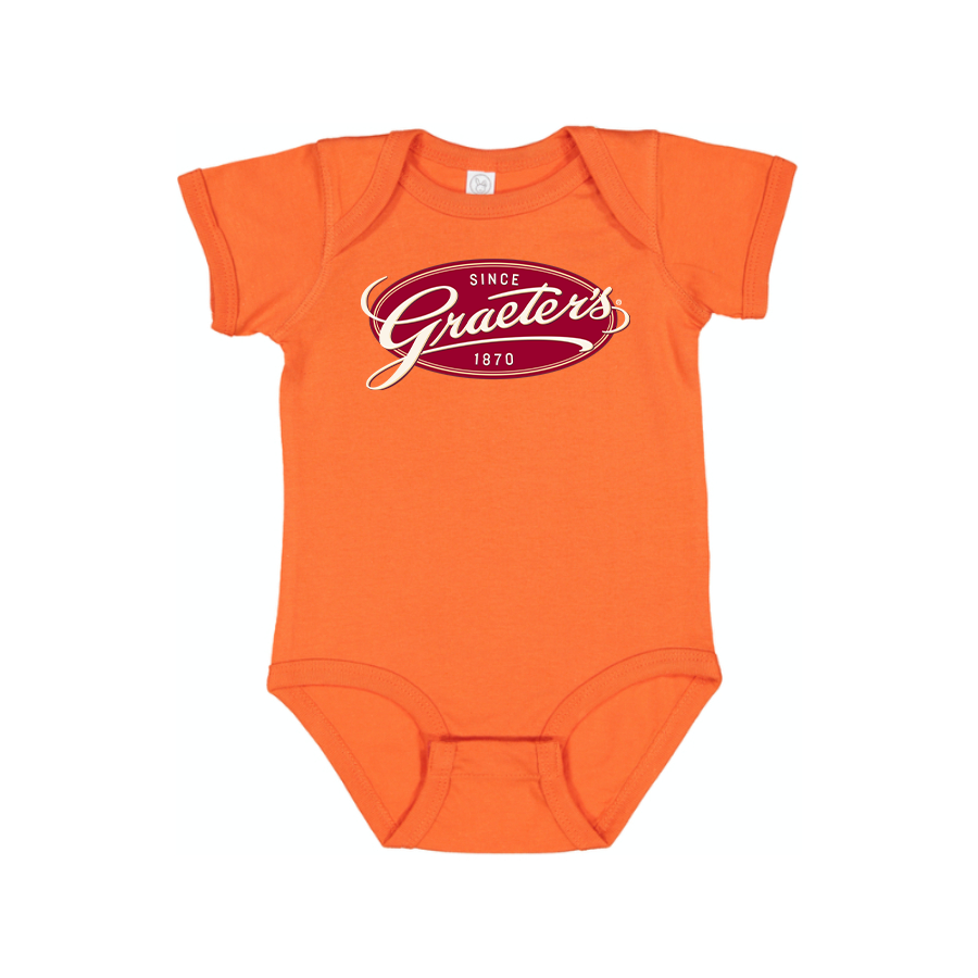 Graeters Logo Baby Onesie Romper